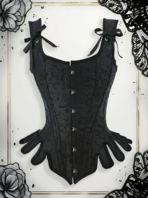 2212 medieval corset top alternate view
