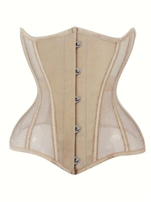 apricot underbust corset top alternate view