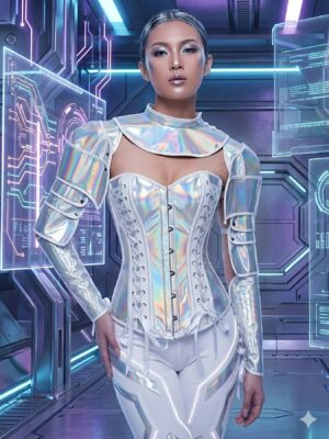 cyberpunk costume set alternate view