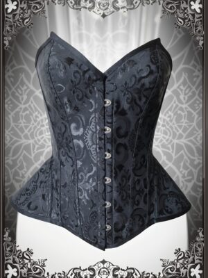 victorian gothic corset top alternate view