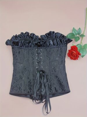 victorian gothic corset top alternate view