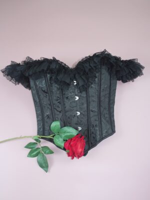 victorian gothic corset top alternate view