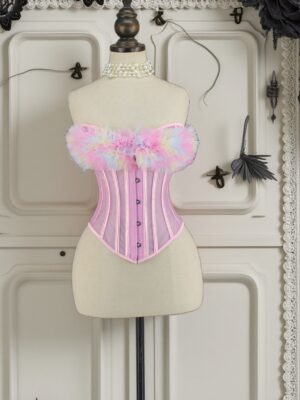 2606-Trendy sweet and spicy style corset top/1pcs gallery image