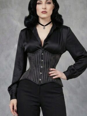 2612 steelbond underbust corset top - model front
