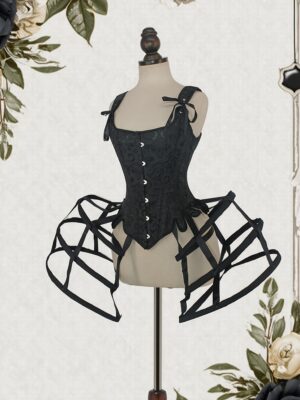 7021-Baroque-style birdcage crinoline/1PCS gallery image