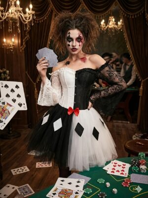 Victorian gothic corset set main image