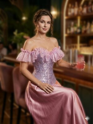 2276 2276-• Off-Shoulder Corset TOP/1PCS gallery image