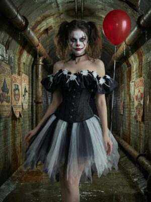 clowncore corset set main image