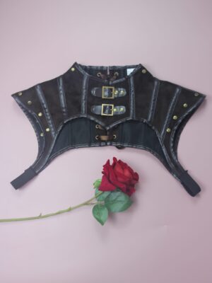 K001-Halloween Cyberpunk Futuristic Costume Shawl - gallery image