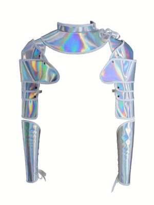 K108-Halloween Cyberpunk Futuristic Costume Shawl main image