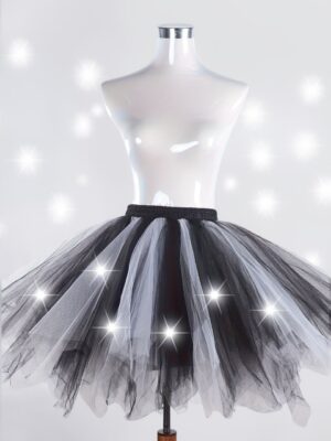 7044 Gray tutu skirt