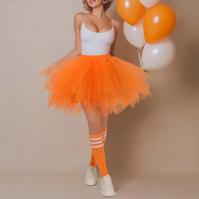 7044 Orange tutu skirt 7044 Orange tutu skirt